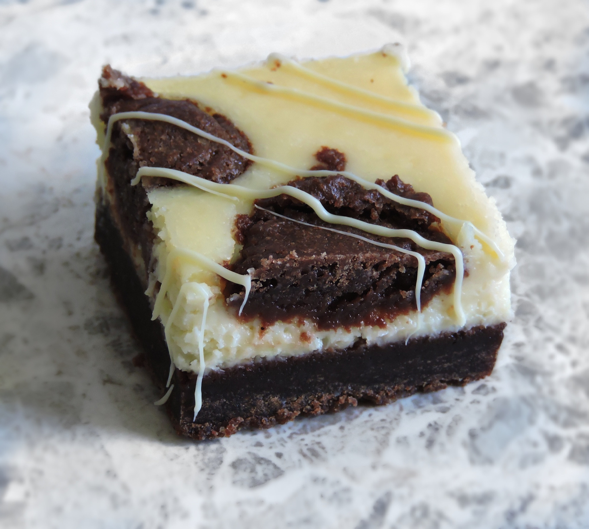 Choc Cheesecake Brownies
 Black and White Chocolate Cheesecake Brownies – BakedByH
