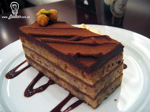 Chocolate Cake With Hazelnuts My Cafe
 sweet tooth… Lindt cafe