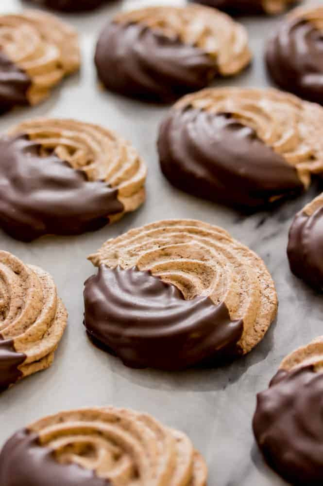 Chocolate Meringue Cookies
 Chocolate Meringue Cookies