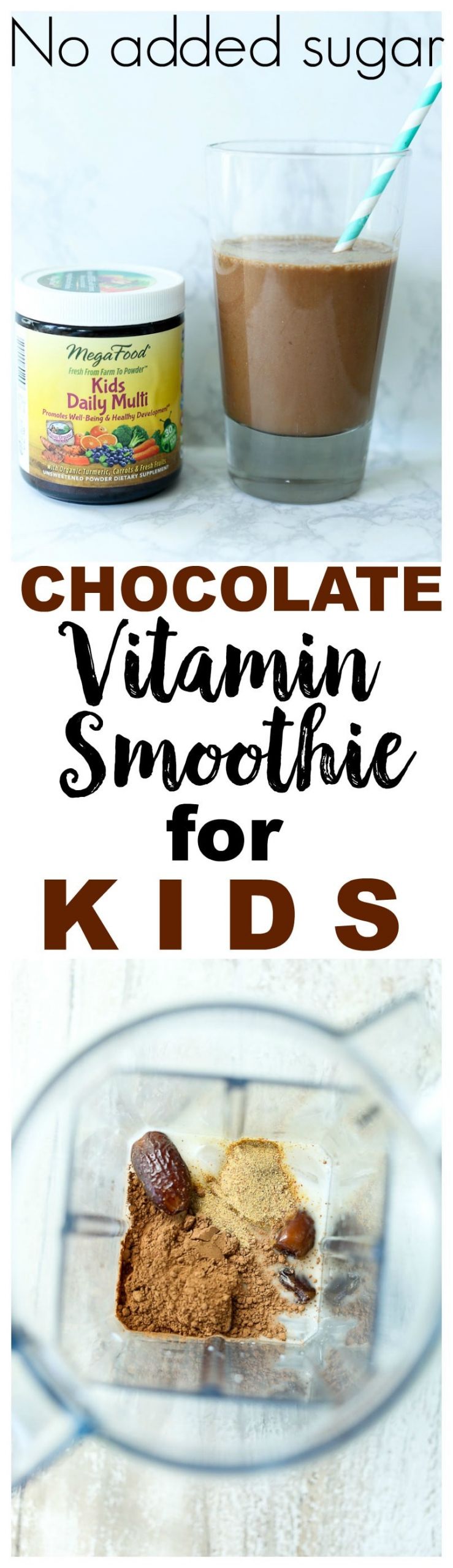 Chocolate Smoothies For Kids
 MegaFood Kids Daily Multi Review Happy Healthy Mama