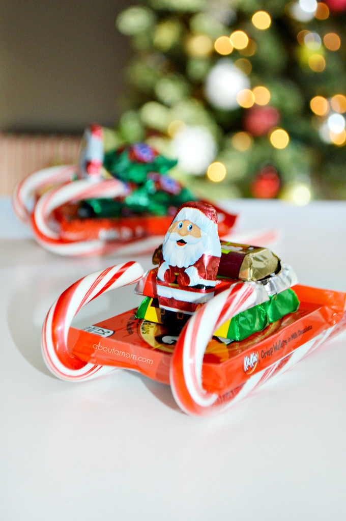 Christmas Candy Sleigh
 How to Make Candy Sleighs About A Mom