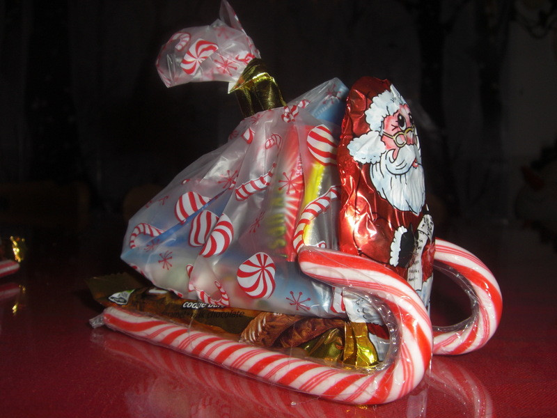 Christmas Candy Sleigh
 Santa s Candy Sleigh
