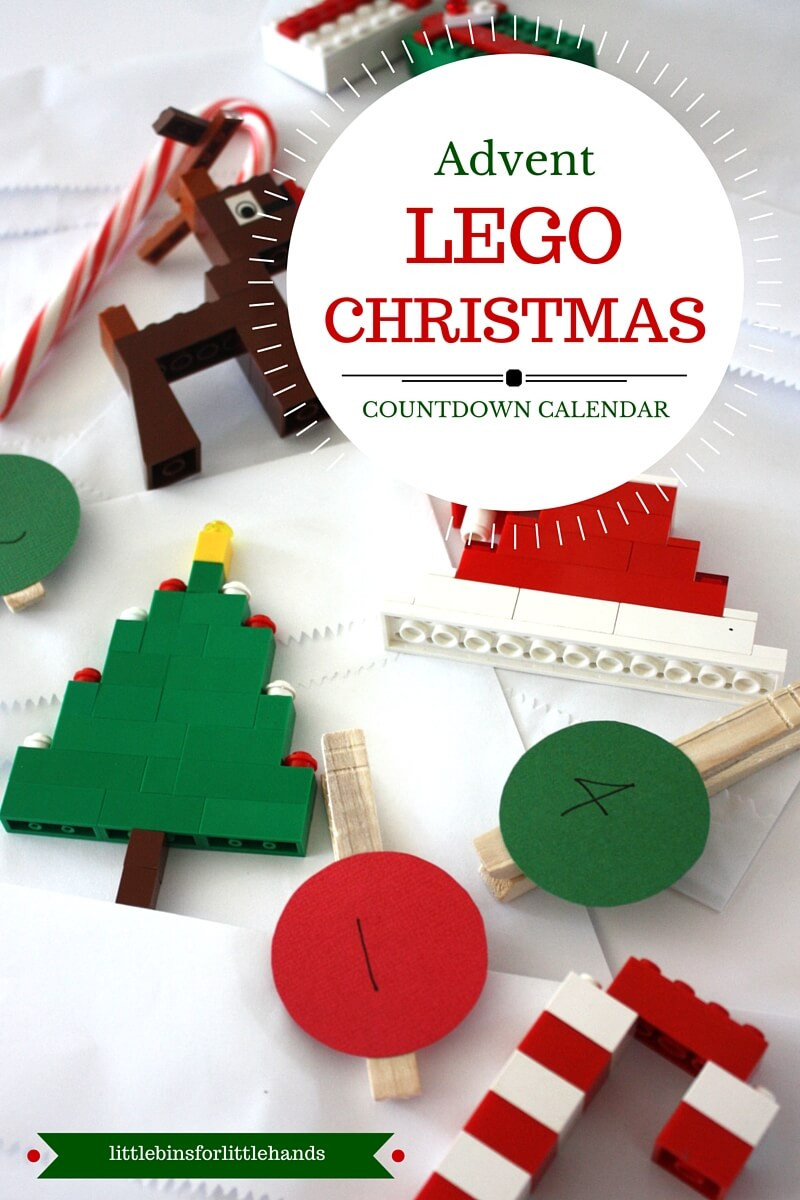 Christmas Countdown Ideas
 Simple To Make LEGO Christmas Ornaments for Kids To Make