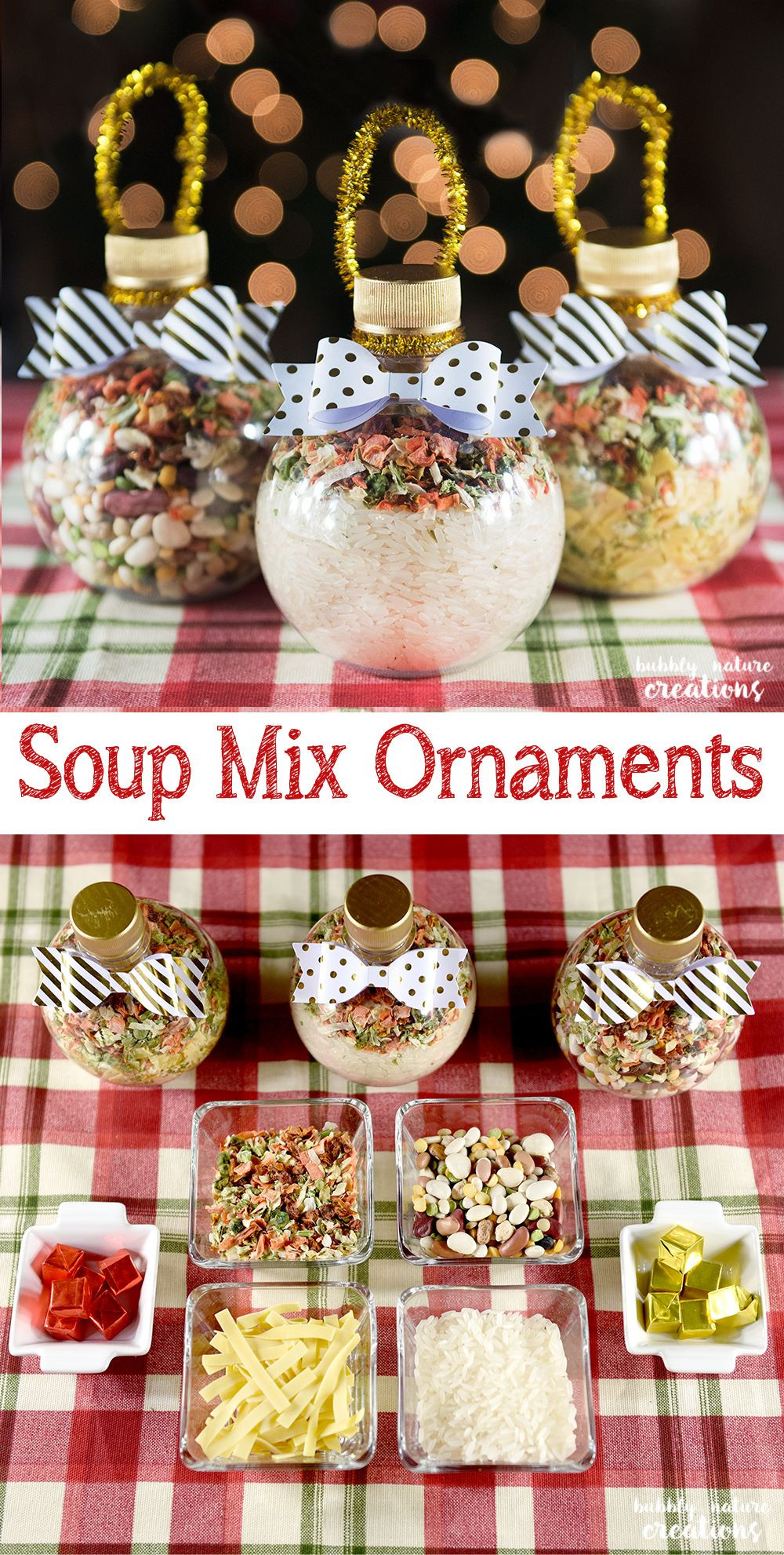 Christmas Gift Ideas Young Couple
 Soup Mix Ornaments