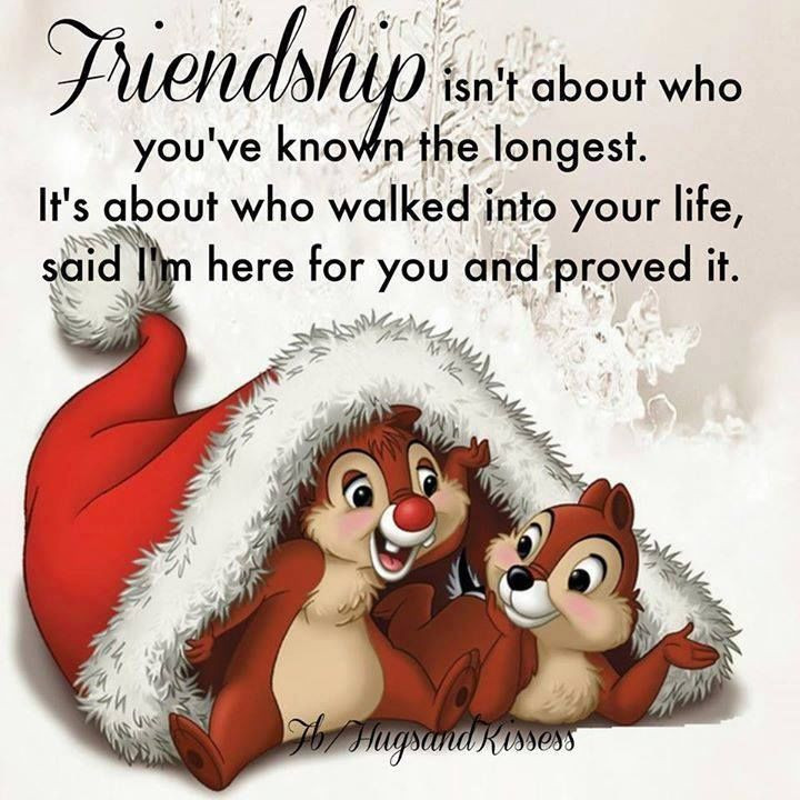Christmas Quotes Friends
 Friendship Isnt About Who You Have Known The Longest