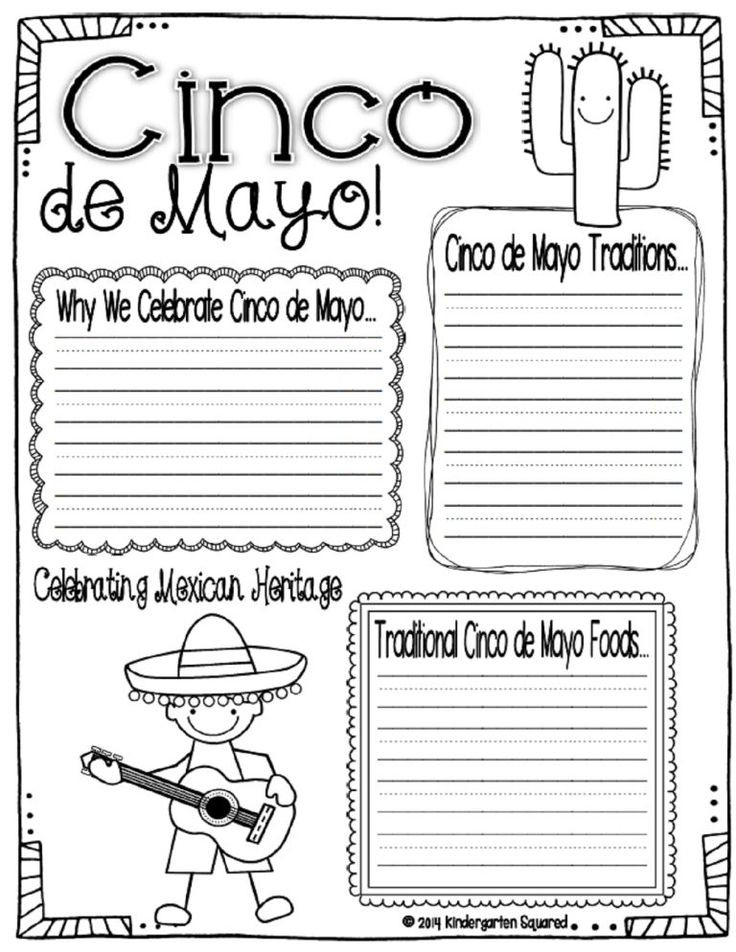 Cinco De Mayo Activities For Kindergarten
 25 best Cinco de Mayo images on Pinterest