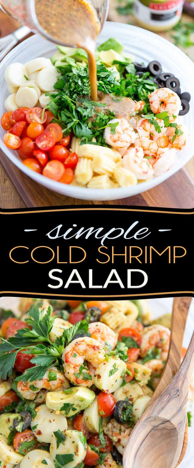 Cold Shrimp Salad Recipes
 Simple Cold Shrimp Salad • The Healthy Foo