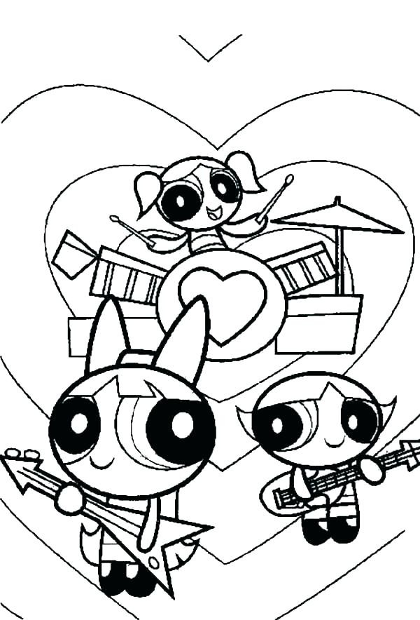 Coloring Pages Powerpuff Girls
 Powerpuff Girls Blossom Coloring Pages at GetColorings