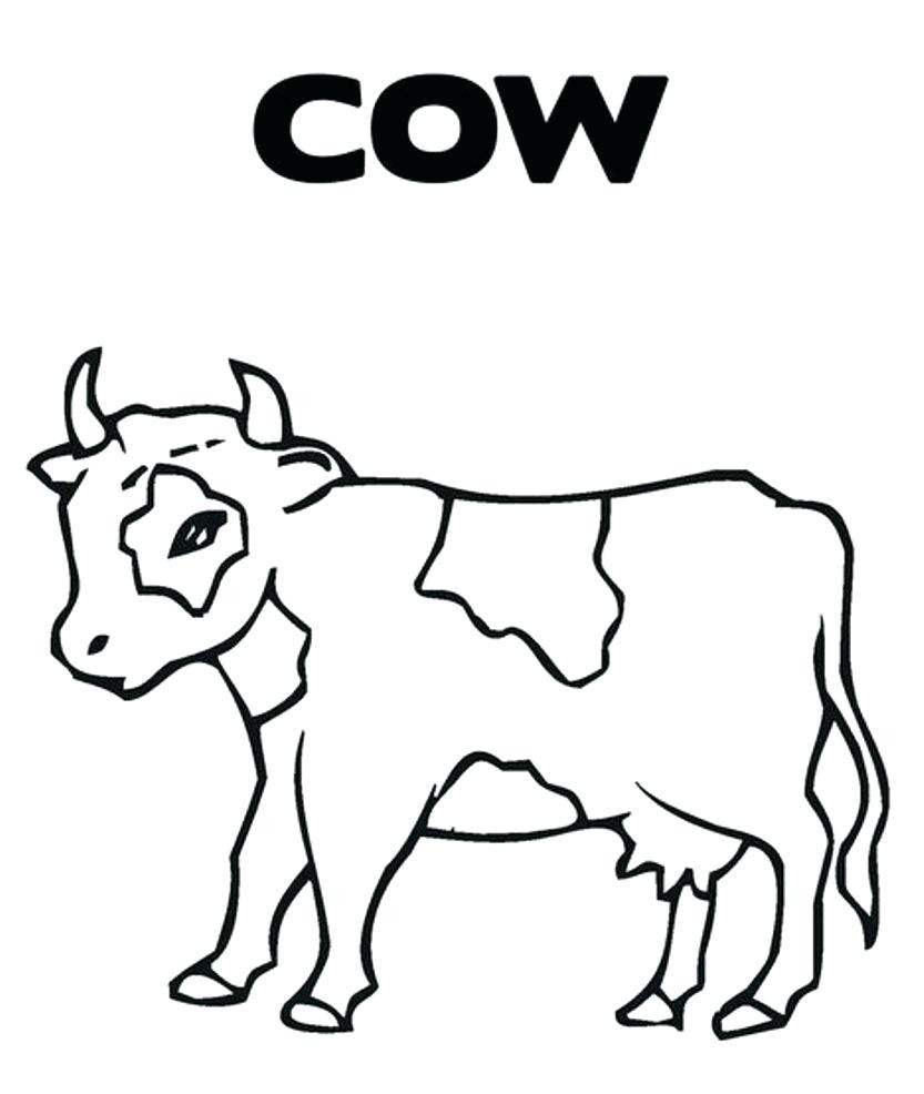 Cow Coloring Pages Free Printable
 Coloring Pages 2018