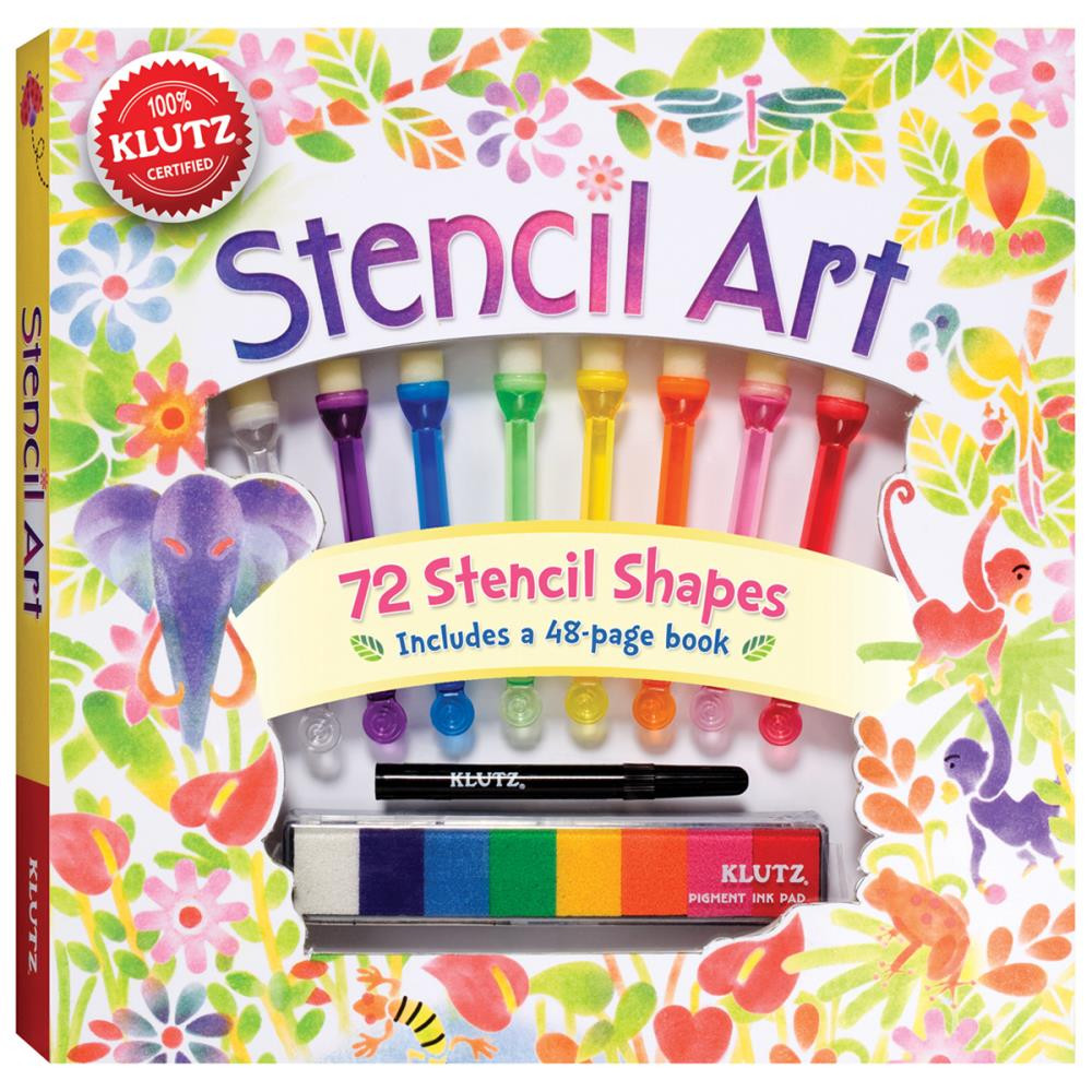 Craft Kit For Kids
 Stencil Art Kit for Kids Easy & Fun Klutz Craft Kits