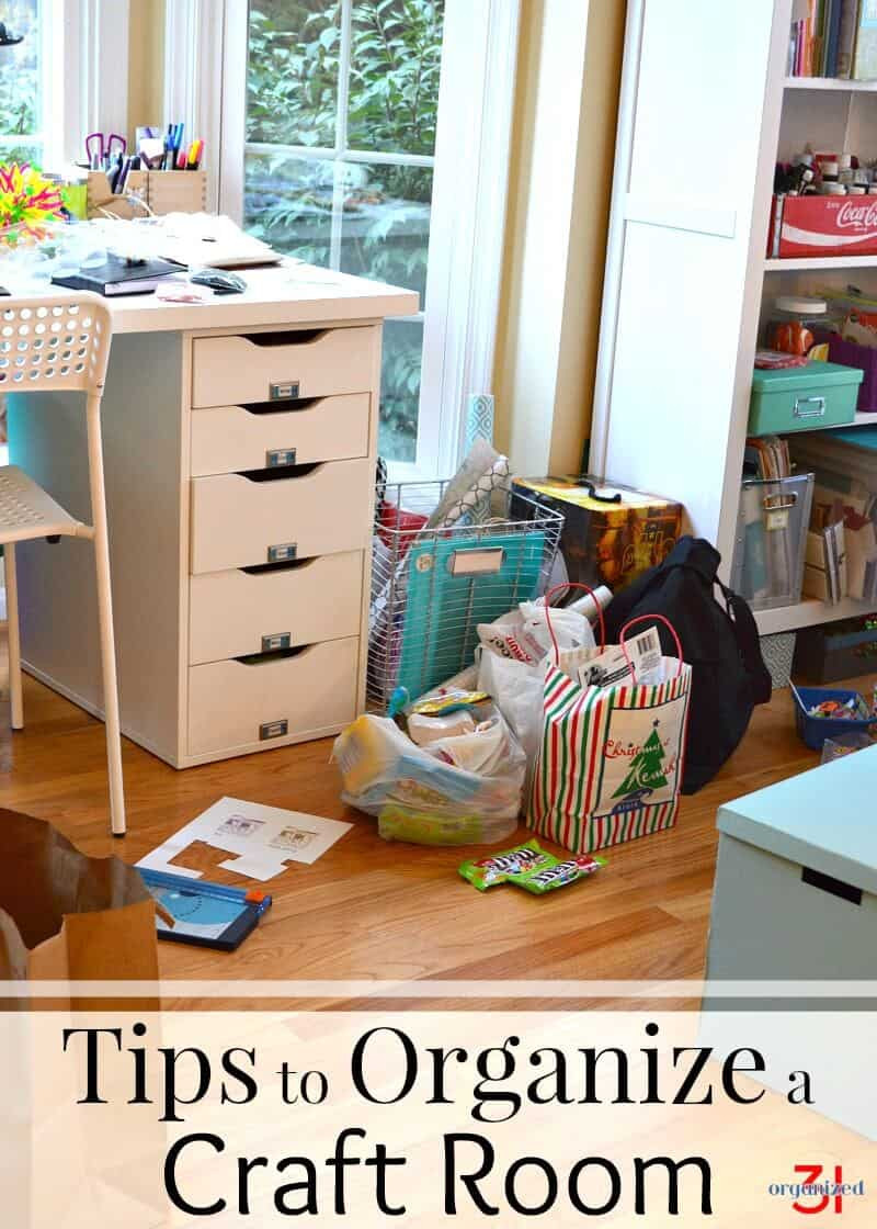 Craft Room Organizing Ideas
 Tips to Organize a Craft Room With Frugal and Pretty Ideas