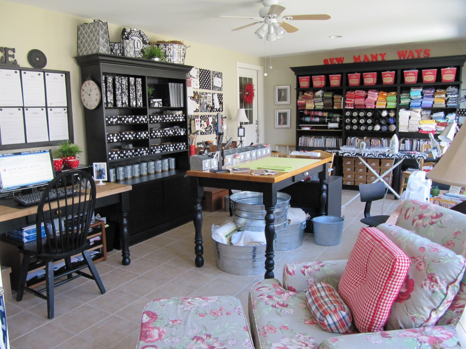 Craft Room Organizing Ideas
 By Your Hands Organizing Craft Room Inspiration