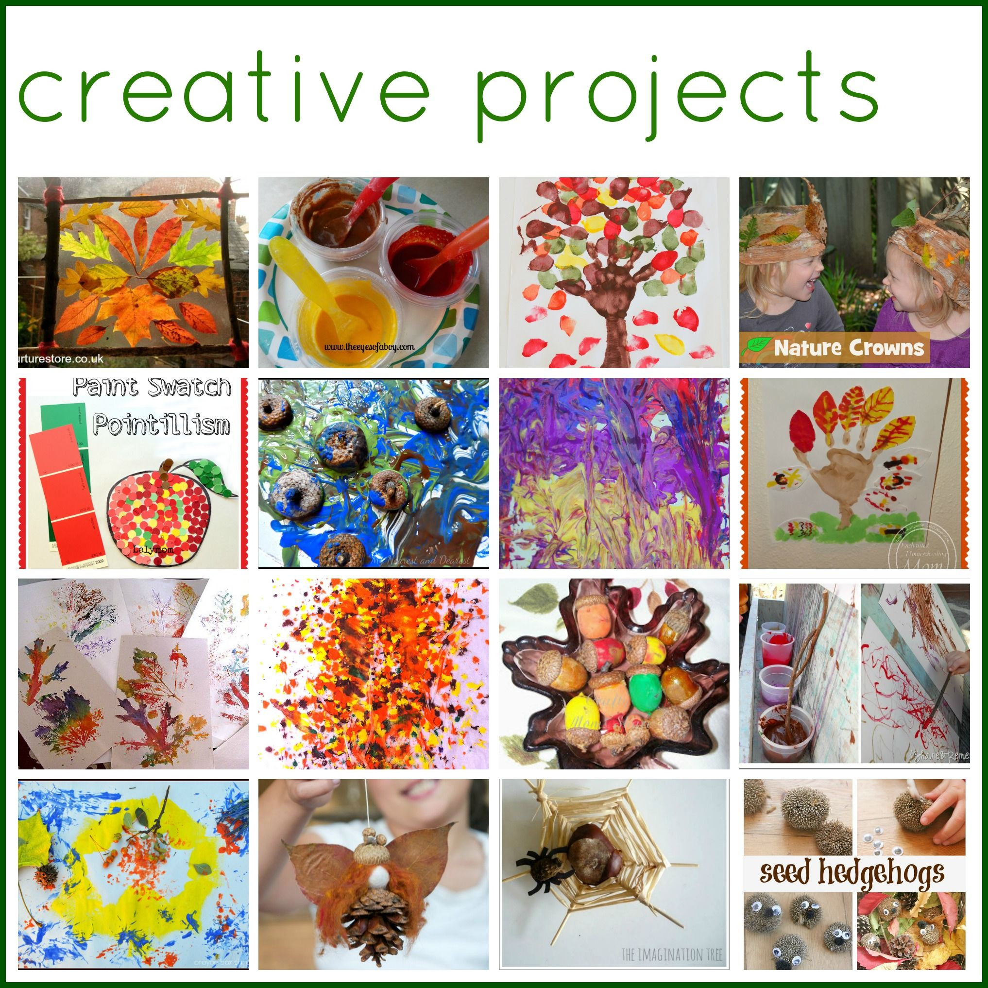 Creative Activities For Preschoolers
 50 Autumn Play and Art Activities for Kids