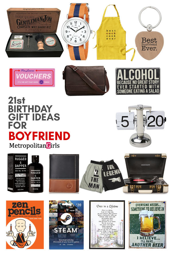 Creative Birthday Gift Ideas For Boyfriend
 20 Best 21st Birthday Gifts for Your Boyfriend