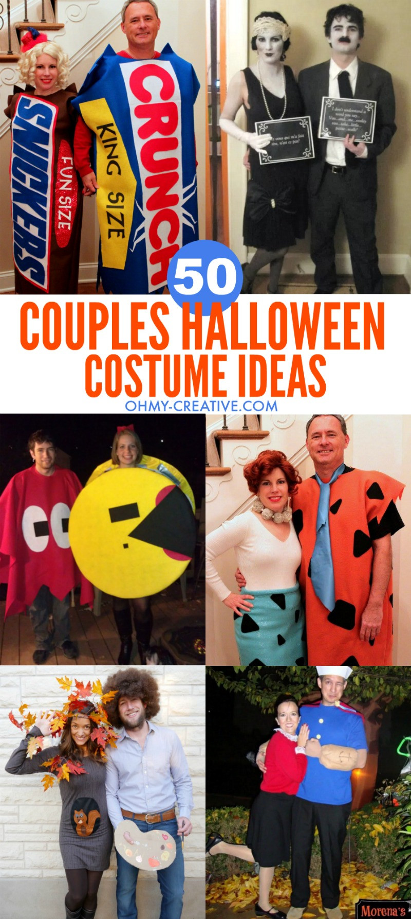 Creative DIY Halloween Costumes For Adults
 50 Couples Halloween Costume Ideas Oh My Creative