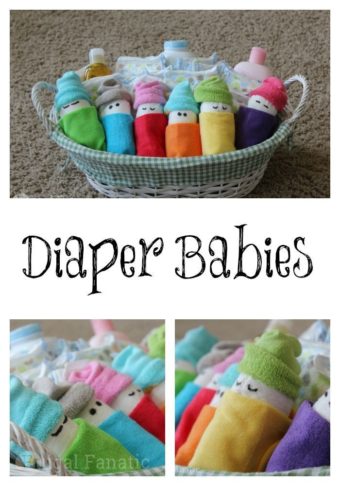 Cute Gift Ideas For Baby Shower
 How To Make Diaper Babies Easy Baby Shower Gift Idea