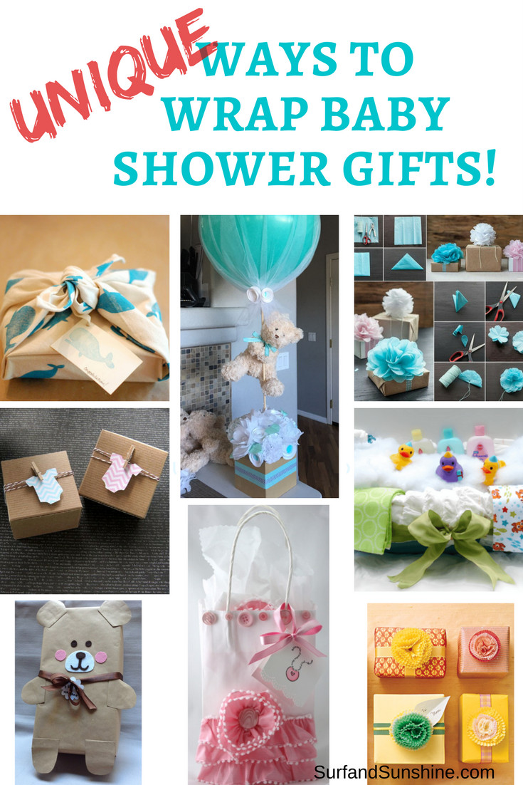 Cute Gift Ideas For Baby Shower
 Unique Baby Shower Gift Ideas and Clever Gift Wrapping