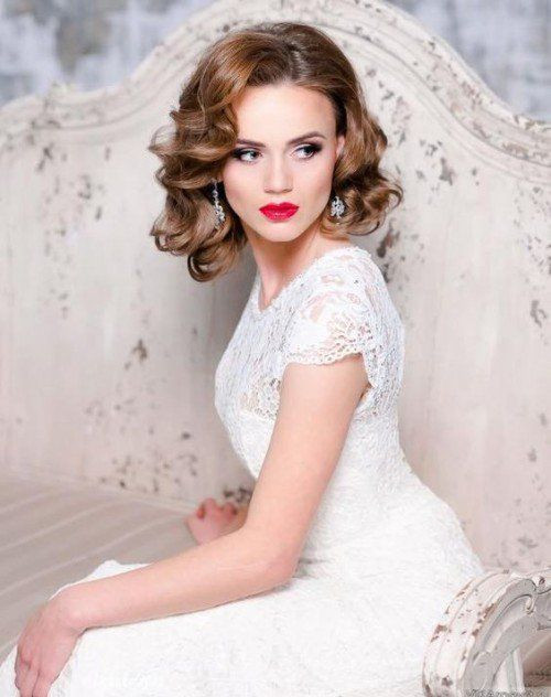 Cute Short Hairstyles For Weddings
 26 Short Wedding Hairstyles And Ways To Accessorize Them