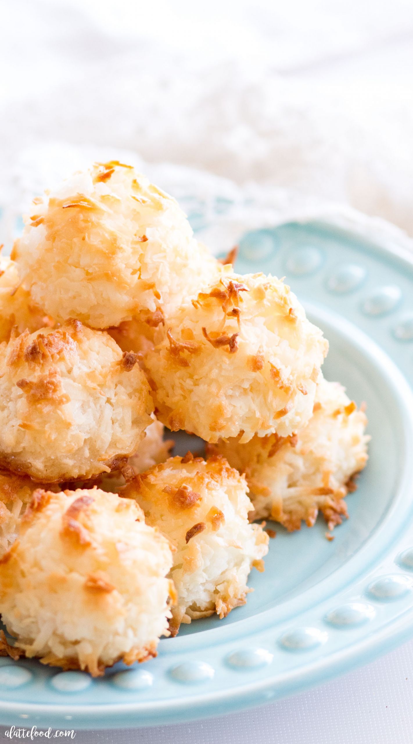 Dairy Free Coconut Macaroons
 Easy Coconut Macaroons A Latte Food