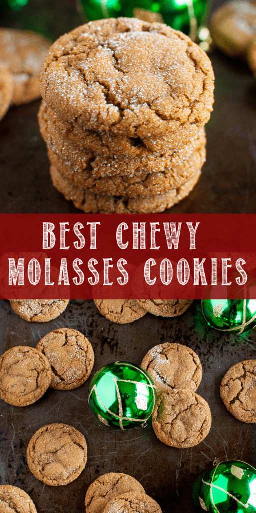 Dark Molasses Cookies
 Best Chewy Molasses Cookies Back for Seconds