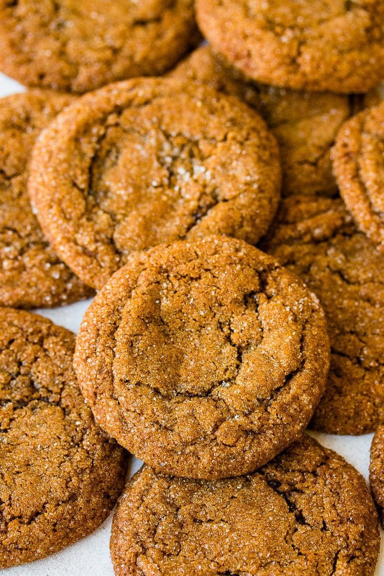 Dark Molasses Cookies
 Soft and Chewy Molasses Cookies Pretty Simple Sweet