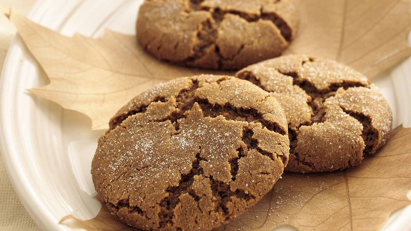 Dark Molasses Cookies
 Soft Molasses Cookies recipe from Betty Crocker