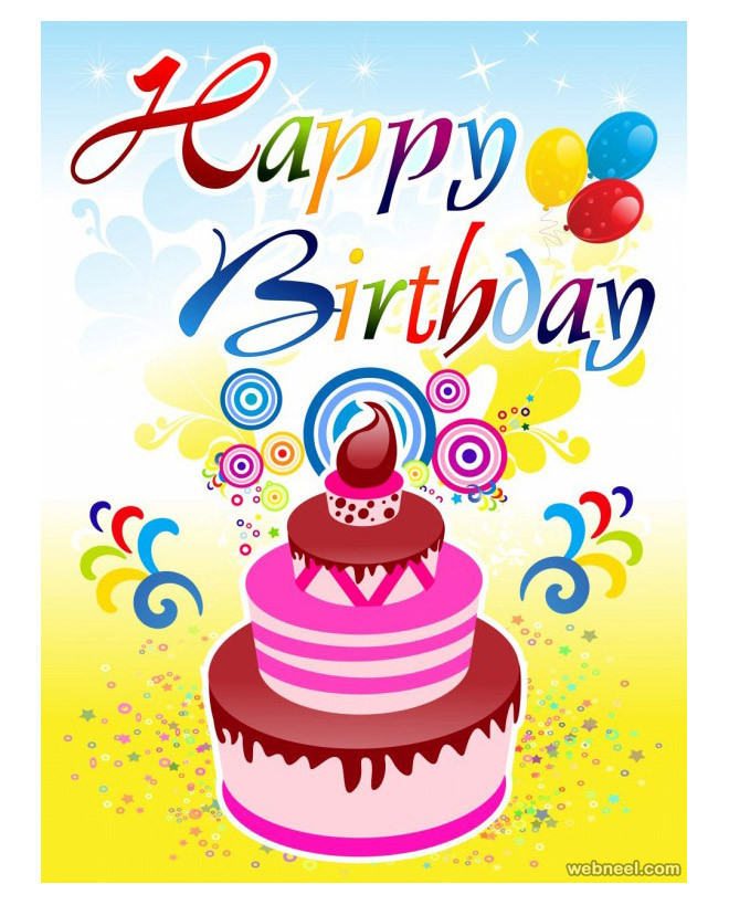 Design A Birthday Card
 50 Beautiful Happy Birthday Greetings card design examples