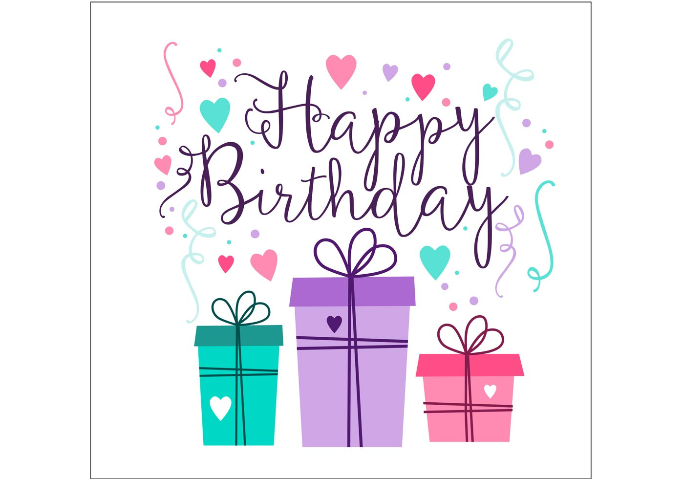 Design A Birthday Card
 Birthday Card Design Download Free Vector Art Stock