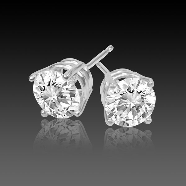 Diamond Stud Earrings 1 Carat
 1 Carat Diamond Earrings Studs 1 Carat VS2 H