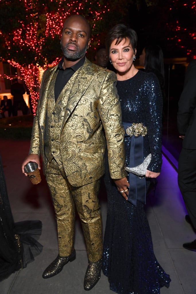 Diddy Birthday Party
 Corey Gamble and Kris Jenner at Diddy s 50th Birthday