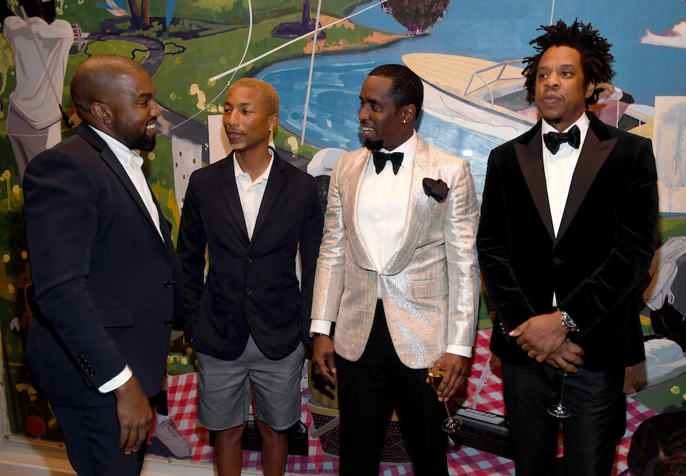 Diddy Birthday Party
 JAY Z & Kanye West Reconcile Sorta At Diddy’s Kim Porters