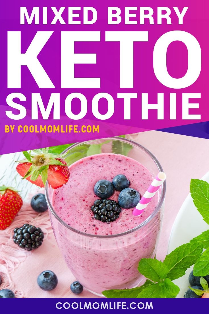 Diet Smoothie Recipes
 Keto Berry Smoothie Recipe