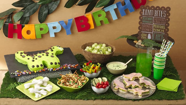 Dinosaur Food Ideas For Birthday Party
 Dinosaur Party Foods BettyCrocker