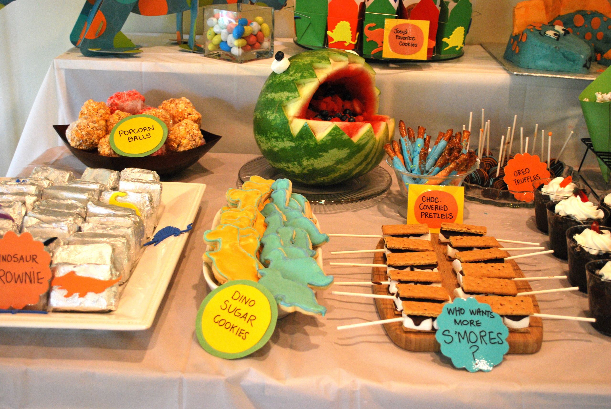Dinosaur Food Ideas For Birthday Party
 Dinosaur Themed Birthday Party