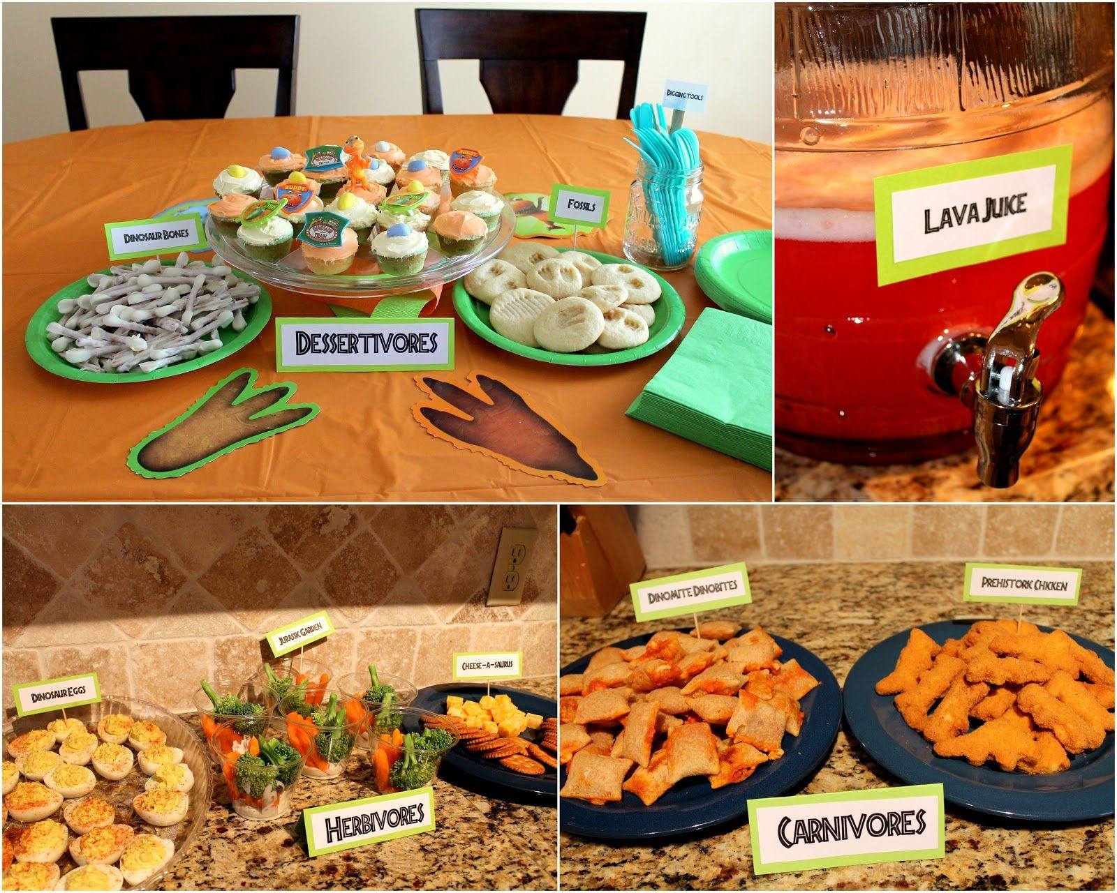 Dinosaur Food Ideas For Birthday Party
 The 25 best Dinosaur train party ideas on Pinterest
