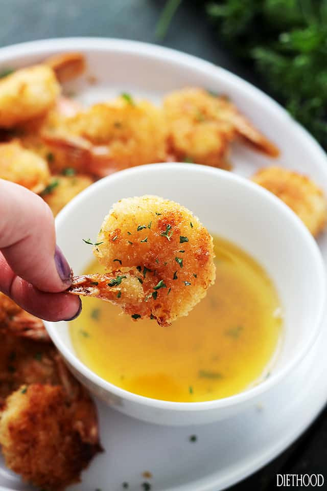 Dipping Sauces For Shrimp
 Baked Batter "Fried" Shrimp with Garlic Dipping Sauce