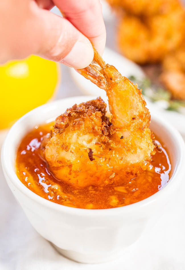 Dipping Sauces For Shrimp
 Coconut Shrimp with Orange Chili Dipping Sauce Averie Cooks
