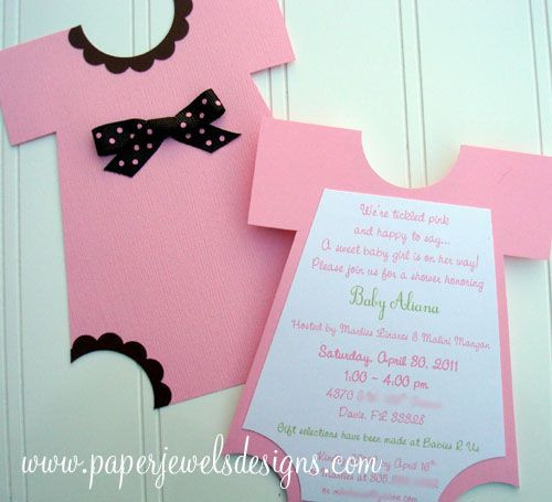 Diy Baby Invitations
 Adorable DIY Baby Shower Invites Your Friends will Love to