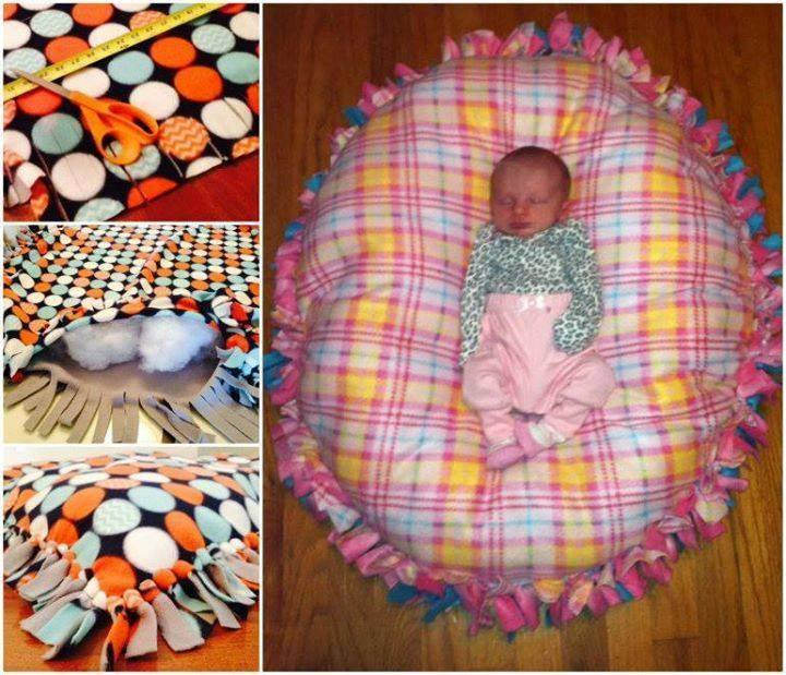 DIY Baby Pillows
 DIY NO SEW FLOOR PILLOW Maria s Mixing Bowl