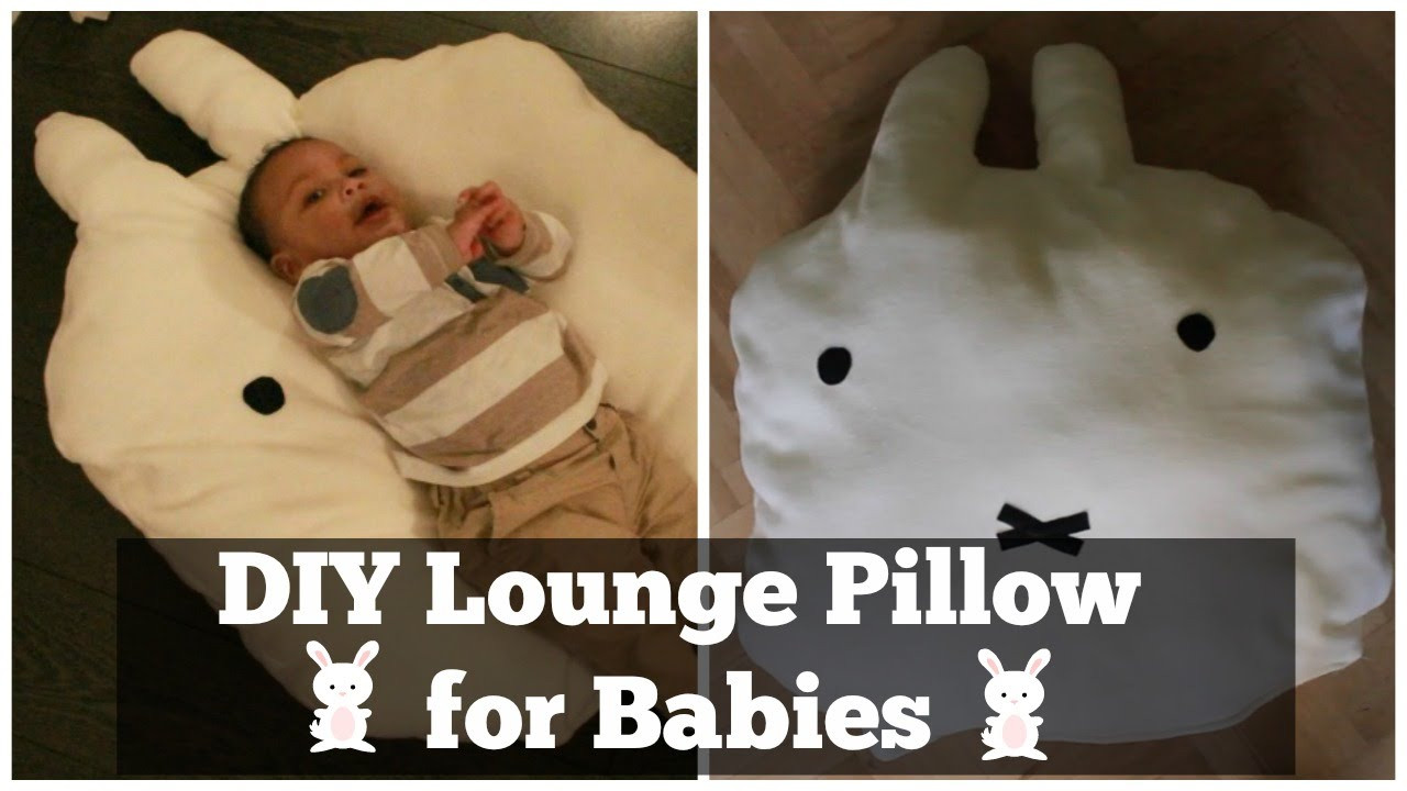DIY Baby Pillows
 How To Make a Lounge Pillow For Babies DIY Nijntje aka