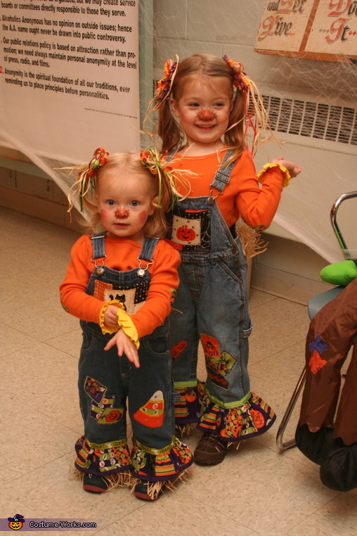 DIY Costume Kids
 Cute Scarecrows DIY Halloween Costumes