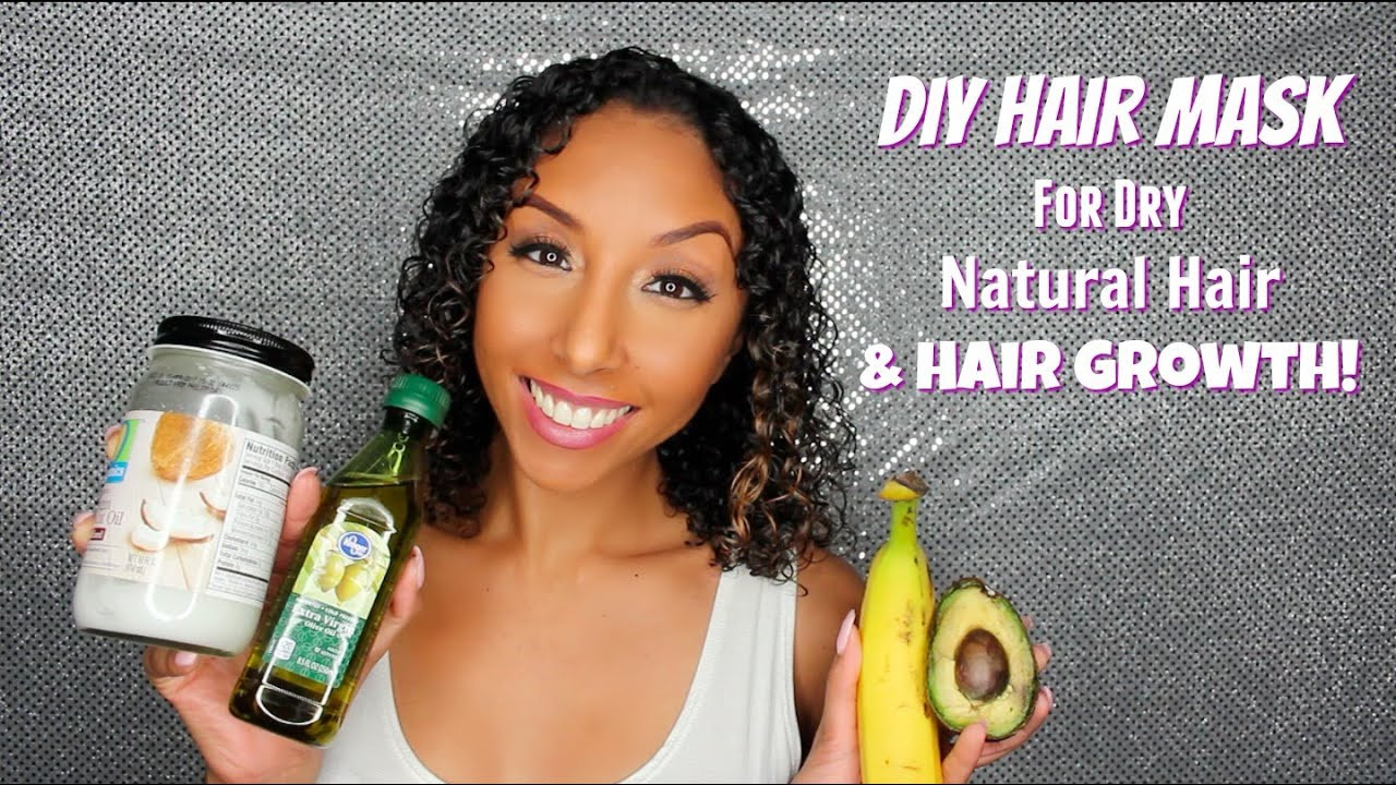 DIY Dry Hair Mask
 DIY Hair Mask for Dry Natural Hair and Hair Growth