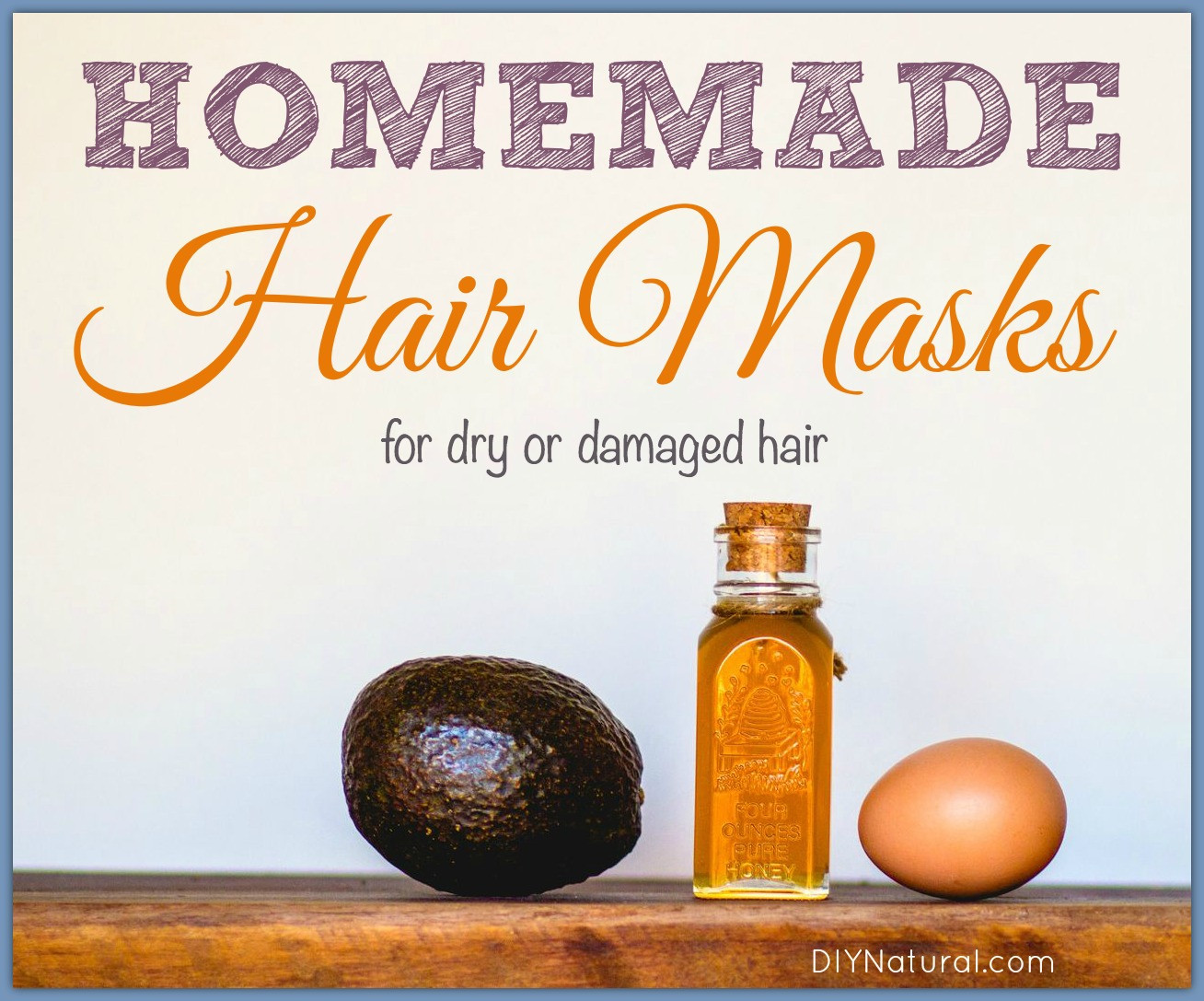 DIY Dry Hair Mask
 Homemade Hair Mask Several Recipes for Dry or Damaged Hair