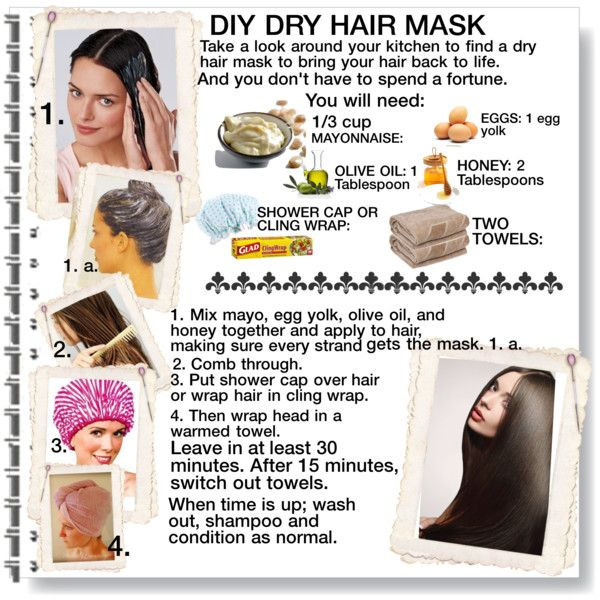 DIY Dry Hair Mask
 "DIY Dry Hair Mask" by cathy1965 on Polyvore