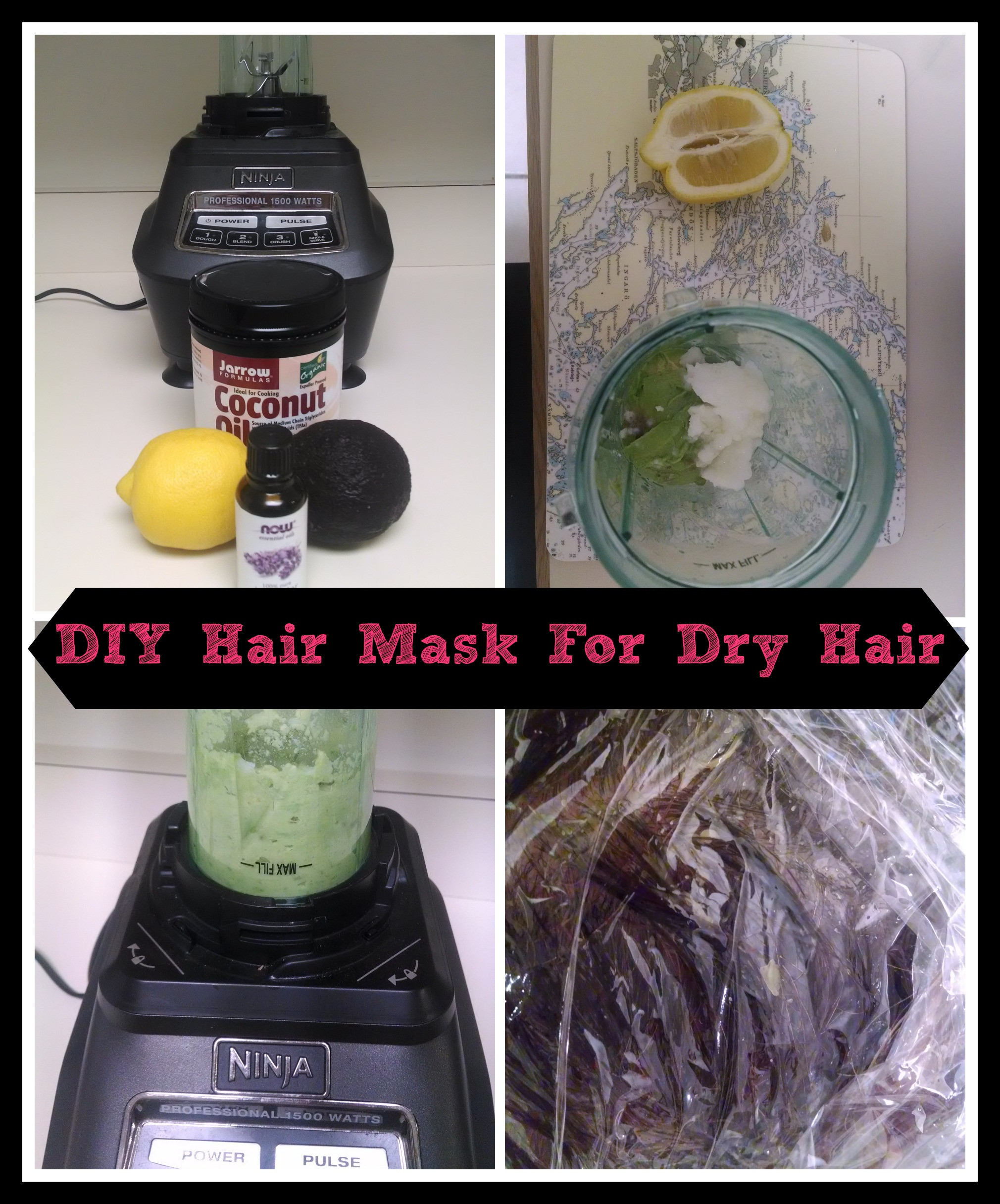DIY Dry Hair Mask
 Easy Homemade Hair Mask For Damaged Hair