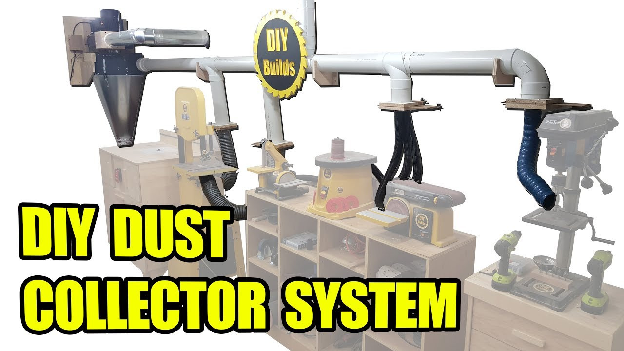 DIY Dust Collector Plans
 DIY Dust Collector System with Homemade Blast Gates and