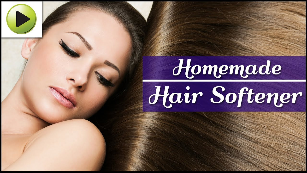 DIY Hair Softener
 Natural Homemade Hair Softener