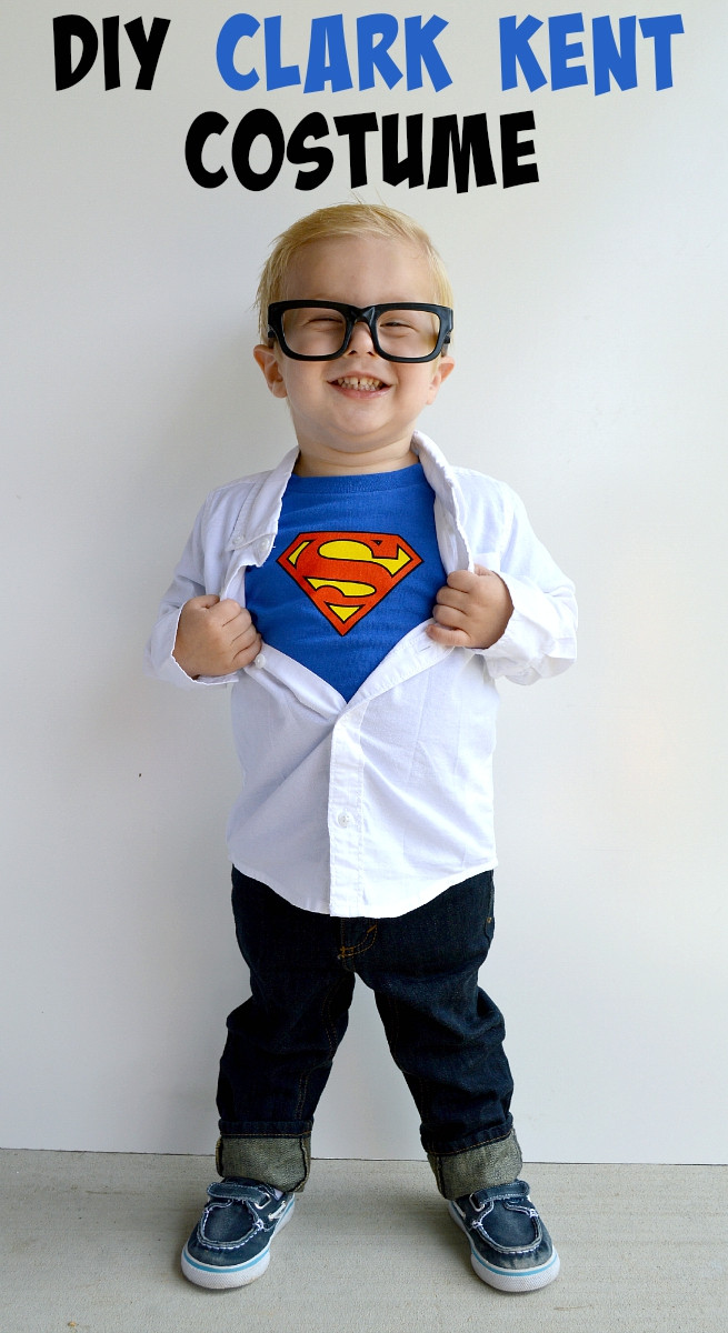 DIY Halloween Costumes For Toddler Boys
 DIY Clark Kent Costume