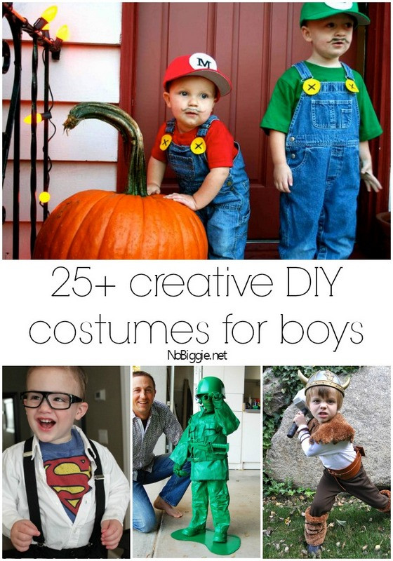 DIY Halloween Costumes For Toddler Boys
 25 Creative DIY Costumes for Boys