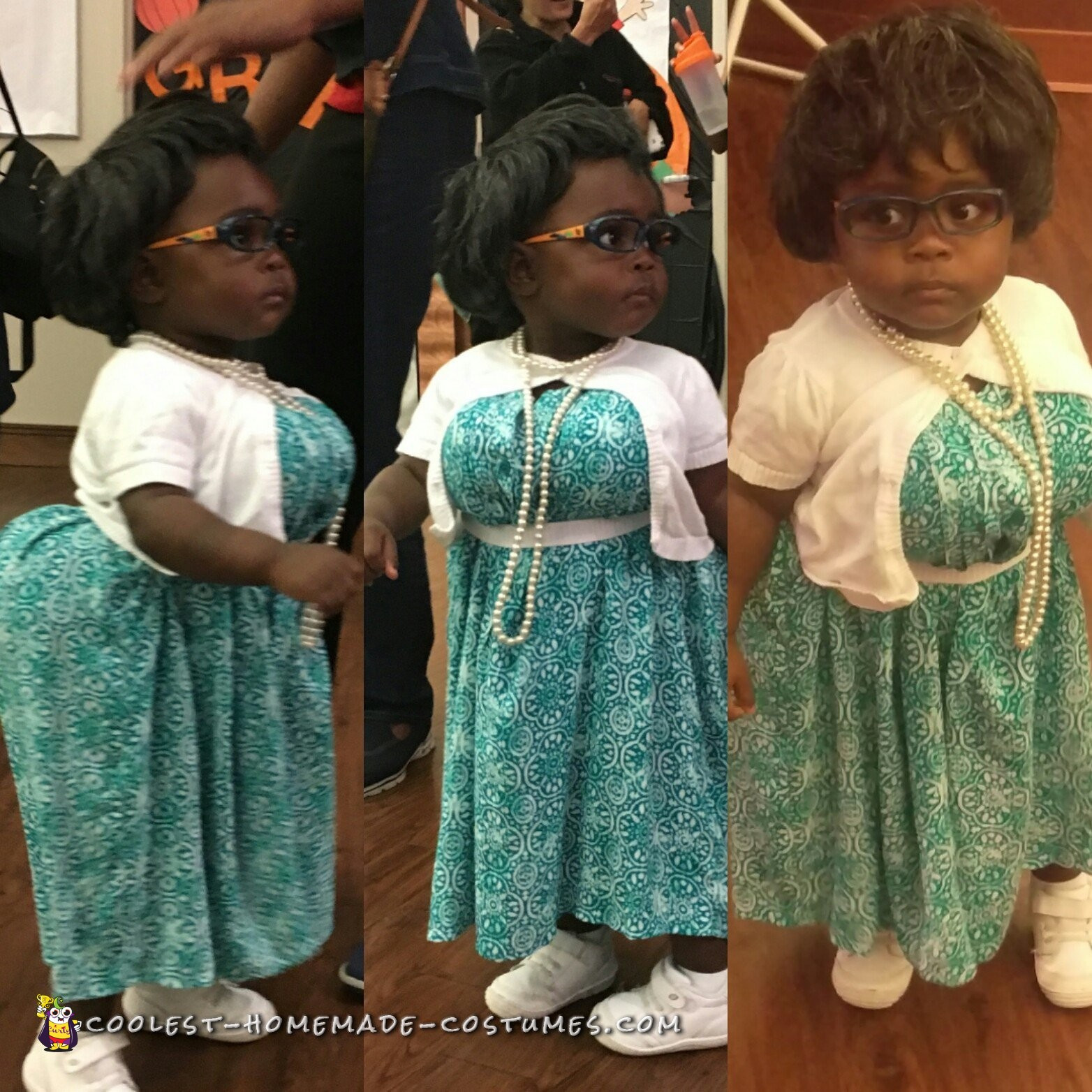 DIY Halloween Costumes For Toddler
 Adorable DIY Madea Halloween Costume for a Toddler